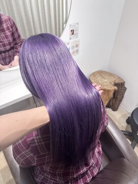 アン(Hair make un) 【森山陽向 アメジストカラー】