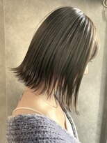 アリアツイン バイ エクラート 池袋西口店(ARiA TWiN by ECLART)&nbsp;オリーブベージュ×ミディアムレイヤー イルミナカラー 髪質改善