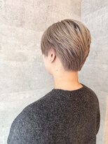 ブレイブ ヘアデザイン(BRaeVE hair design)&nbsp;ハイトーンベージュ/ショート
