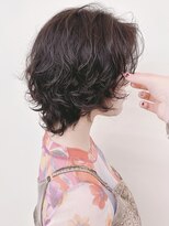 モリオフロムロンドン 原宿本店(morio from London)&nbsp;【morio 原宿】ひし形ウルフレイヤーパーマ　外国人風
