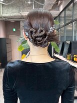アイティーバイアルバム 藤沢店(IT by ALBUM) ロングミディアム韓国ヘアグレージュ_ba587072