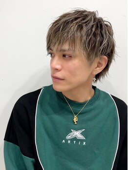 NeiRo神楽坂 ショートカット 髪質改善 ハイライト ボブ レイヤー エクステ ヘアセットの写真/都内有名メンズサロン出身スタイリスト在籍！仕事帰りにホッと一息つける癒しのサロンタイムに―【神楽坂】