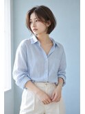 レイヤーボブ髪型20代30代40代50代前髪あり前髪なし面長丸顔越谷