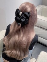 ベレーザ 川越(Beleza)&nbsp;ba15239_ミルクティーベージュハイトーンカラー艶レイヤーカット