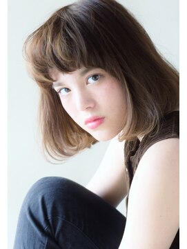 リマ(RIMA) 【RIMA】HARUKI 外国人風☆シンプルなワンカールフレンチBob