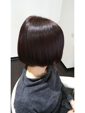 ヘアカラートリートメント専門店 美色館  FC東三国店 【6】大人のピンクベージュ☆