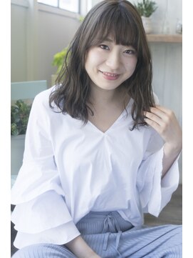 フレイムス ヘアアンドリラックス 吉川店(Frames hair&relax) ニュアンス　柔らか　ゆるウエーブ