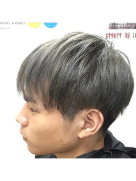 ヘアー サロン アサヒ(HAIR SALON ASAHI) 重めマッシュにマットカラーをチョイス!!