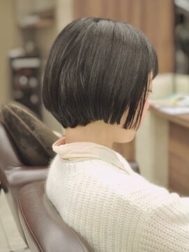 ユキオ オブ ヘアー(YUKIO of Hair) 大人丸みショートボブで♪ふわっとナチュラル☆