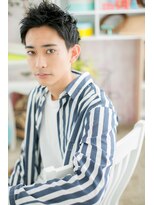 ミック 日暮里店(miq) エッジの効いたスパイキーショートa