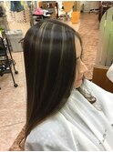 ブリーチバレイヤージュ ミルクティーブラウン