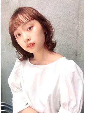 マグノリア オモテサンドウ(MAGNOLiA Omotesando) チェリーオレンジなツヤボブ♪