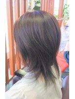ラスティー(hair collection Rusty) ミディアムバレイヤージュカラー