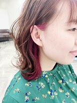 ビューティー シャレンド&nbsp;大人かわいいレイヤースタイル☆透明感シアーアッシュブラウン