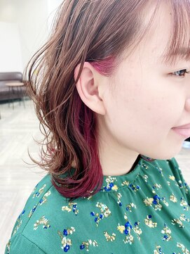 ビューティー シャレンド 大人かわいいレイヤースタイル☆透明感シアーアッシュブラウン