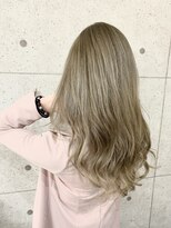 アールプラスヘアサロン(ar+ hair salon) オリーブベージュカラー☆