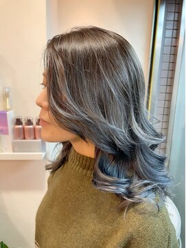 アド ヘア プレイス(adon hair place) silver☆バレイヤージュ