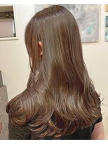 アクアオモテサンドウ(ACQUA omotesando)&nbsp;△大人可愛いブリーチなしチョコレートブラウンレイヤーカット