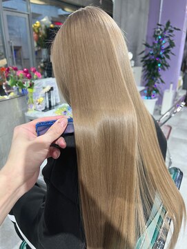 ラヴィキョート(Lavy kyoto) 髪質改善！さらつやミルクティー◎