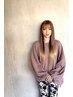 U22学生限定(中高大学生)  前髪ストレート(前髪カット別、ブロー込み)￥6600