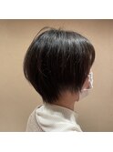 大人のお洒落ツヤヘア【髪質改善/オーガニックカラー/ショート】