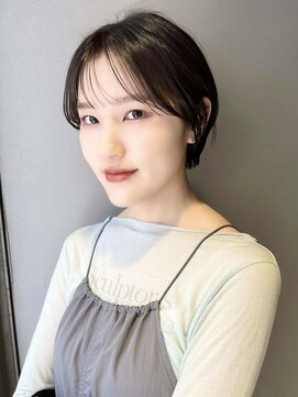トエン(toen) 黒髪ナチュラルショートヘア
