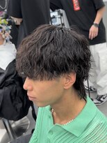 オーバルバイアピッシュ(OVARL by apish) 緩め縦落ちウルフ