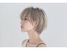 【透明感♪】カット+白髪ぼかしハイライト+髪質改善カラー¥17600 → ¥13900