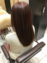 アニュー 北浦和店(ANEW)&nbsp;《髪質改善》ツヤ感ピンク系カラー・髪質改善トリートメント