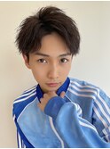 ツイストスパイラルパーマセンターパートツイストパーマウルフ