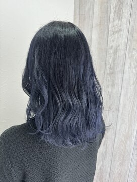 シエル 立川店(CIEL) 【CIEL×久光】ネイビーブルーグラデーション