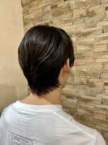 ココカラヘアー プラス(cococara‐hair plus)&nbsp;ウルフレイヤー/センターパート/メンズカット/韓国風