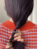 ペレ 栄店(PELE) デザインカラー/レイヤーカット/ウェットヘア/オリーブベージュ