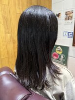 チアー ヘアリラクゼーション(cheer HAIRRELAXATION)&nbsp;黒髪セミロング