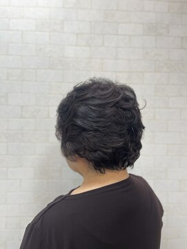 ルミエールイリゼ 城陽店(Lumiere Irisee) ショートパーマスタイル