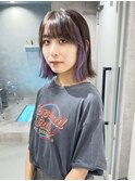 《shii..》#ラベンダーカラー#インナーカラー