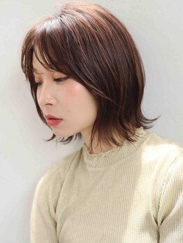 ヘアーサロン カミヤ(hair salon kamiya)の写真/【垂水/白髪ぼかし】オーナー自ら試して厳選した商材を使用。髪への負担を少なく美しいカラーを叶えます。