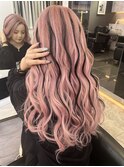 ホワイトピンク×ローライト