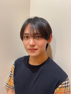 ピークアブー アヴェダ アトレ恵比寿(PEEK-A-BOO AVEDA) シースルーバングショート