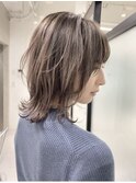 横顔も可愛い☆ミディアムネオウルフ　ウルフカット