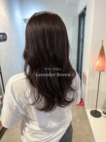 シー.(SHE.)&nbsp;ミディアムレイヤー×ラベンダーブラウン