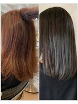 アメイズトーキョー 札幌大通(Amaz! tokyo)&nbsp;小顔ネビージュワンレン/縮毛矯正/髪質改善/ツヤ髪/くせ毛