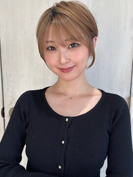 アフロート ルヴア(AFLOAT RUVUA) みねスタイル♪ 似合わせ ショート ボブ 30代 40代 小顔 新宿