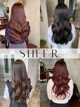 シアー(SHEER.) 髪質改善カラー×艶＆美髪カラー【表参道,青山,外苑前美容室】