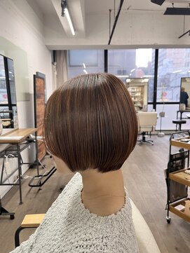 ルアン 上通り(ruen) ”似合わせショートボブ”×ナチュラルハイライト