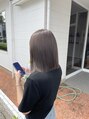 シーン(scene) ブリーチ無しの透明感カラーなどもお任せ下さい!