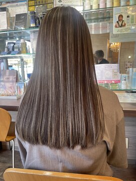 ヘアメイク アージュ 新宮店(HAIR MAKE age) ベージュハイライト