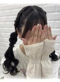 ガーリーさんおすすめ！編み込みツインテ♪_ユウ