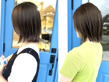 サンリット(SUNLYT)の写真/《仙台*八木山》洗練された拘りのカット技術★”骨格バランス×女性らしい抜け感”のあるショート・ボブへ