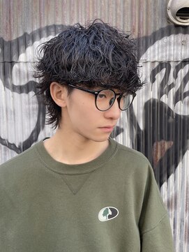 ロンド ローガン 名駅(Lond LOGAN) 波巻きスパイラルパーマウルフ